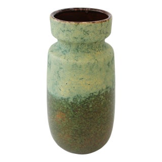 Small West German Pottery Glazed Ceramic Vase, Germany, 1970s For Sale