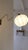 Metal Mid-Century Wall Light in Brass and Cotton Shade, Sweden, 1960 For Sale - Image 7 of 12