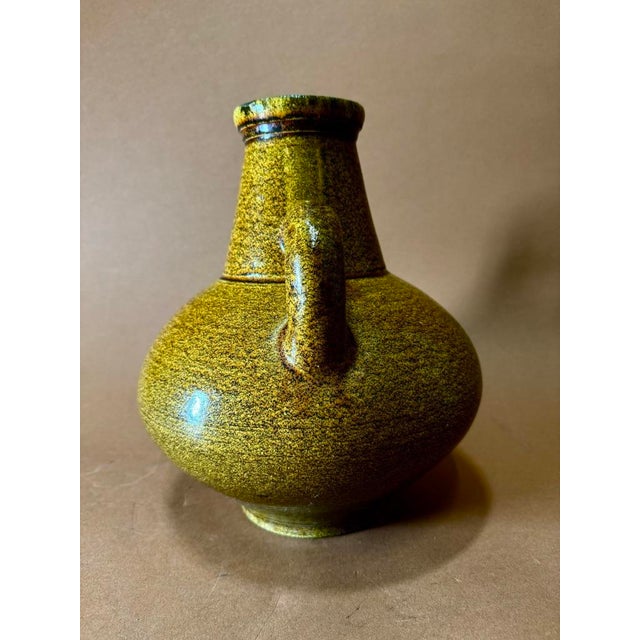 Mid-Century Modern Large Ceramic Vase from Accolay, 1960 For Sale - Image 3 of 9