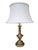 Mid 20th Century Solid Brass Stiffel Office Desk Lamps- A Pair For Sale In Charlotte - Image 6 of 16