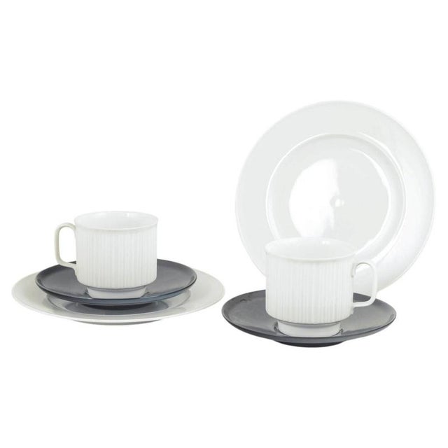 2000 - 2009 Coffee Cups with Saucers and Cake Plates by Tapio Wirkkala for Rosenthal, Set of 6 For Sale - Image 5 of 5