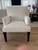 2000 - 2009 Set of 6 Custom Upholstered Jean Michel Frank Style Dining Chairs by Saks Santangelo For Sale - Image 5 of 14
