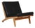 GE-370 Lounge Chair in Oak Frame and Leather by Hans J. Wegner for Getama, Denmark, 1960s For Sale