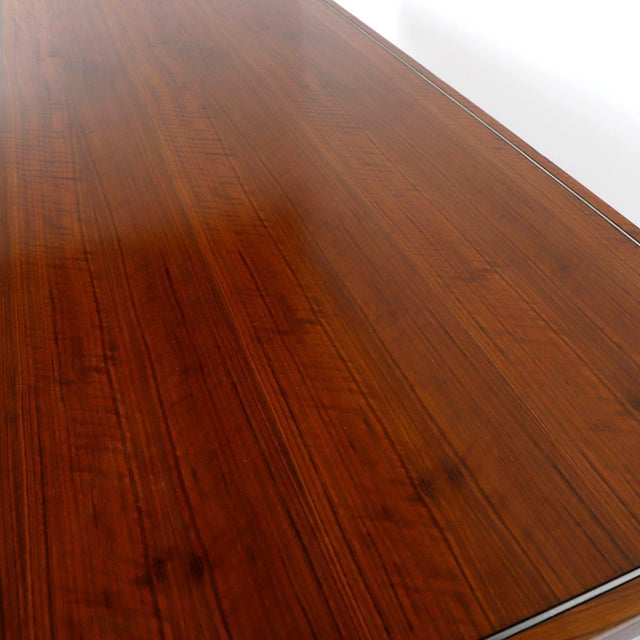 Mid-Century Modern Early Florence Knoll Rosewood Dining Table For Sale - Image 3 of 7