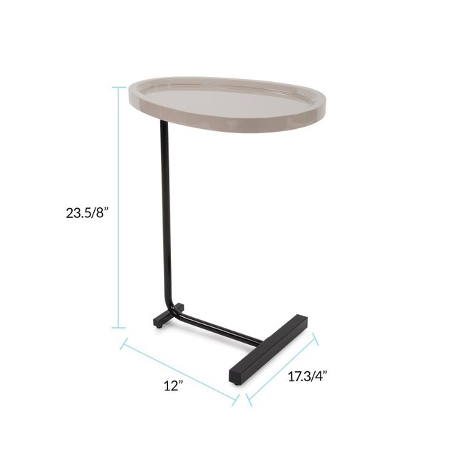 Tobin Lacquered Drink Table For Sale - Image 10 of 11
