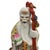 Huge Set of 3 Vintage Chinese Fu Lu Shou Feng Shui Trio Gods Figurines Statues For Sale - Image 12 of 16