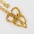 Metal Christian Lacroix Gilt Metal Lace Pendant Necklace For Sale - Image 7 of 11