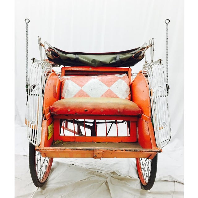 Vintage Indian Rickshaw Cart Chairish