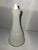 Victorian Late 19th Century Victorian Milk Glass Barber Bottle Labeled for Lilac Water With Corked Ceramic Spout For Sale - Image 3 of 13