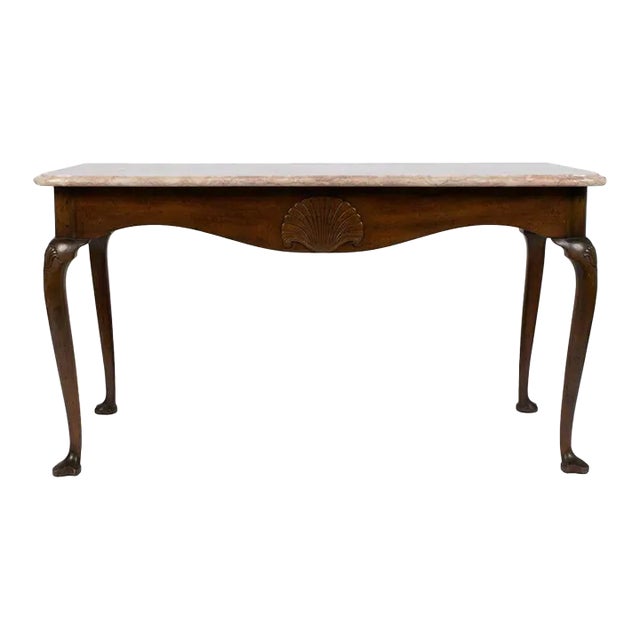 Kittinger Williamsburg Mahogany Marble Top Sideboard Table Mixing Table Cw 155 For Sale