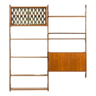 Ergo Wall Unit with Hidden Desk, Norway, 1960s For Sale