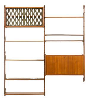 Ergo Wall Unit with Hidden Desk, Norway, 1960s