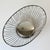 1970s 1970s Vintage Hollywood Regency Boho Chic Silverplate Wire Bread Basket Serving Dish For Sale - Image 5 of 11