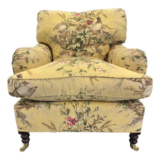 George Smith Standard Arm Chair For Sale