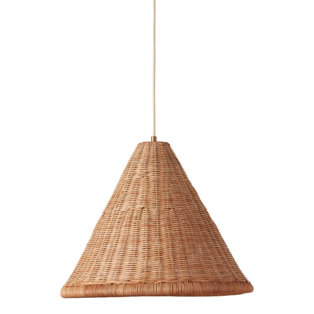 Kasbah Rattan Tall Pendant For Sale