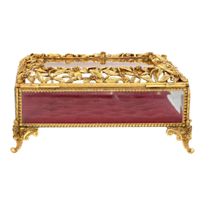Exceptional Midecntury Matson Ormolu Jewelry Box
