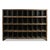 Brown Wooden Shelving with 36 Storage Compartments For Sale - Image 8 of 8