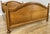 Vintage French Double Bed Frame with Carved Headboard For Sale - Image 5 of 13