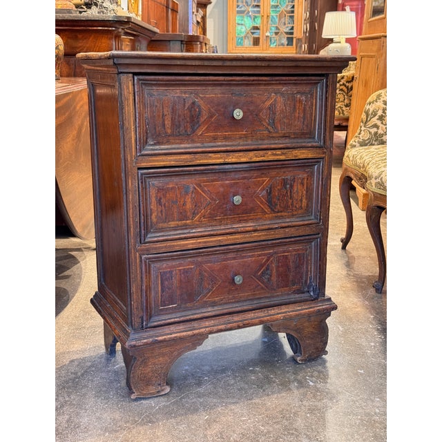 18th Century Italian Inlaid Commode For Sale - Image 6 of 12