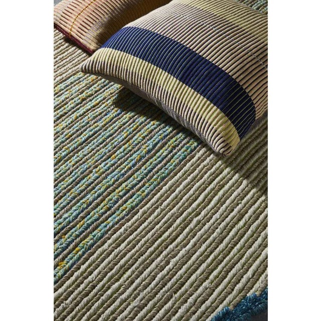 Gold Musgo Chumbes Layer Cushion by Mae Engelgeer For Sale - Image 8 of 10