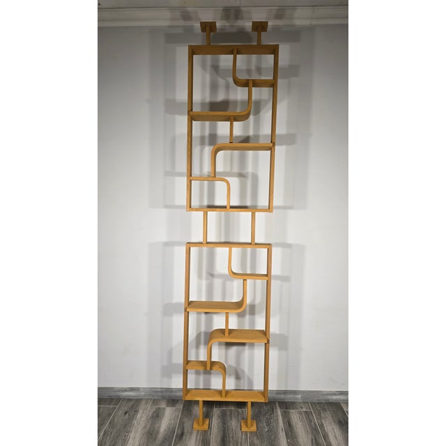 Wood Room Divider by Ludvik Volak for Drevopodnik Holesov, 1950s For Sale - Image 7 of 9