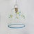 Mid-Century Glass Hanging Lamp with Flowers from La Murrina, Italy, 1970s For Sale - Image 16 of 18