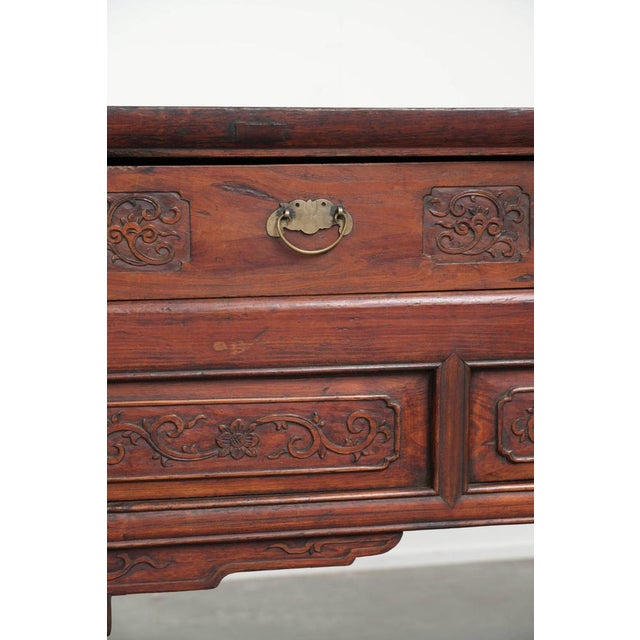 Antique Chinese Wooden Sideboard, 1800s For Sale - Image 11 of 16