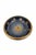 Gorgeous and highly collectible lusterware mid-century modern dish in blue and gold hues by master ceramicist Georges...
