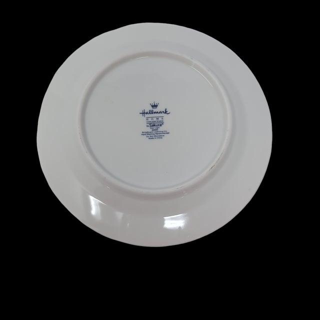 Sakura Star Light Coffee Tea Cup Saucer Porcelain Blue Gold Celestial Hallmark For Sale In San Diego - Image 6 of 7