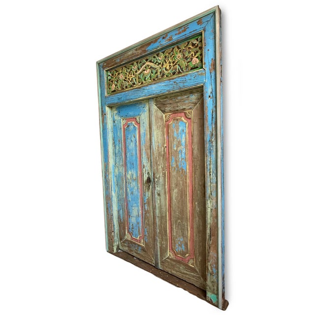 Antique Madhura Balinese Door For Sale - Image 4 of 10