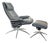 Set of City Reclining Lounge Chair and Ottoman from Stressless For Sale