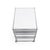 We are offering a beautiful white USM Haller mobile pedestal for sale. This office cabinet fits perfectly under a desk...