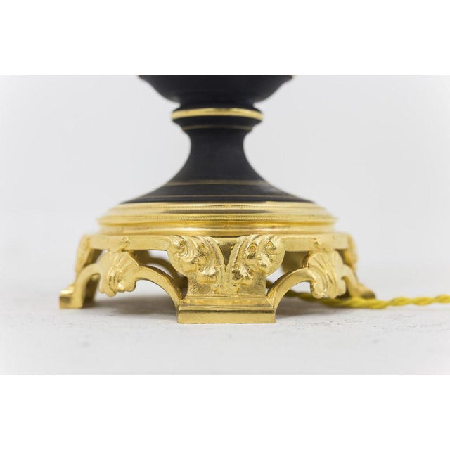 Napoléon Iii Neoclassical Style Porcelain Table Lamps, Set of 2 For Sale - Image 12 of 13