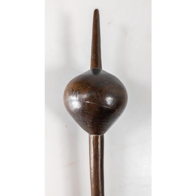 19th or 20th Century South African Carved Wood Knobkerrie Club, Zulu Peoples For Sale - Image 10 of 14