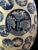 Large Japanese Decorative Blue and White Porcelain Vases, Set of 2 For Sale - Image 5 of 14