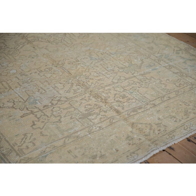 Vintage Distressed Mehrivan Carpet - 5'10" x 8'2" For Sale - Image 10 of 11