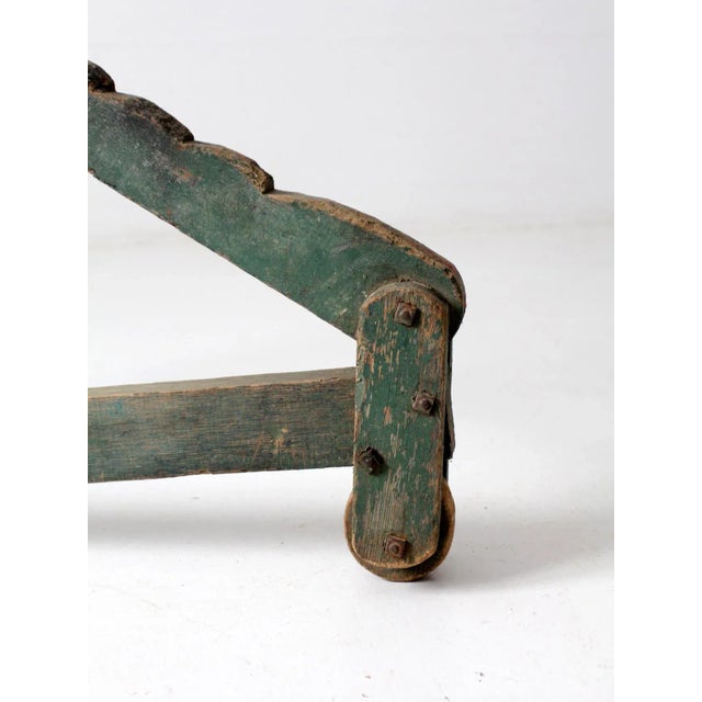 Antique Wagon Jack For Sale - Image 9 of 11