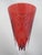 Traditional Waterford Crystal 12 Days of Christmas 5 Golden Rings Crimson Champagne Flute For Sale - Image 3 of 9