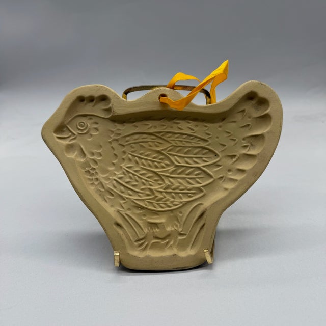 Vintage Brown Bag Cookie Art 1988 Hill Design , Bird Mold For Sale - Image 4 of 11