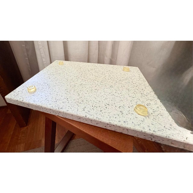 Cambria Medium Quartz Tray/Board For Sale In New York - Image 6 of 7