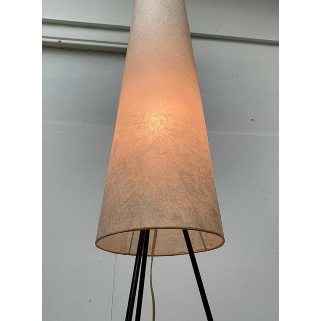 Mid-Century Minimalist Tripod Cocoon Floor Lamp, 1960s For Sale - Image 15 of 18