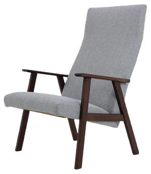 Danish Highback Teak Easy Chair, 1960s