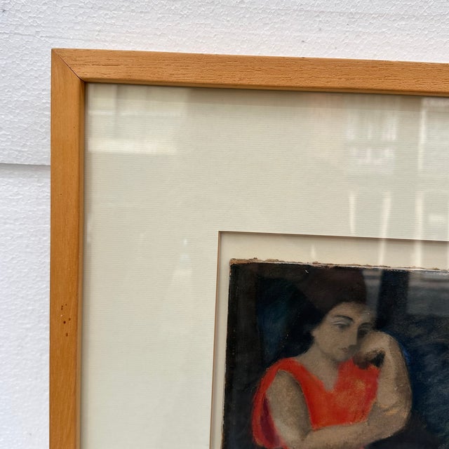 Timoteo Pérez Rubio, Sketch of Rosa Chacel, 1920s, Watercolor For Sale - Image 10 of 18