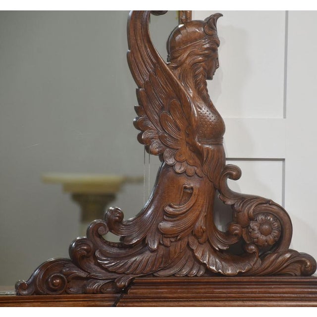 Wood Antique Mahogany Dressing Chest, 1800s For Sale - Image 7 of 18