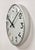 Industrial Vintage Silver Wall Clock from Esmi, 1980s For Sale - Image 3 of 17