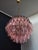 Spherical Murano Glass Candelier with 140 Pink Glasses For Sale - Image 16 of 18