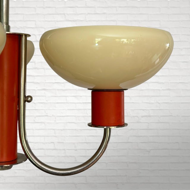 Metal Pendant Lamp by Erik Tidstrand for Nordiska Kompaniet, Sweden, 1930s For Sale - Image 7 of 11