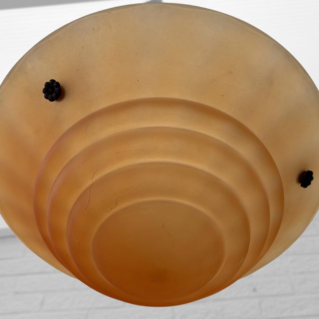 Art Deco Pendant Lamp by Edward Hald for Nordiska Kompaniet, 1930s For Sale - Image 6 of 13
