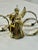 Metal Vintage Holiday Polished Brass Angel Napkin Rings - Set of 4 For Sale - Image 7 of 9