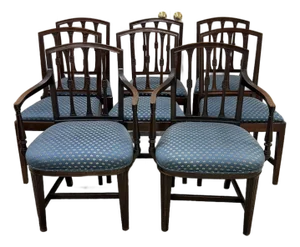 Set of 8 18th Century English Dining Chairs